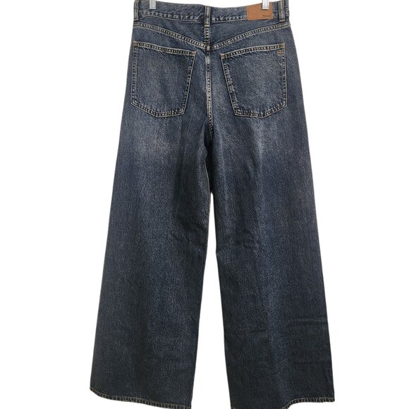 NWT Madewell Superwide-Leg Jeans Concho Wash Size 29 - Picture 8 of 9